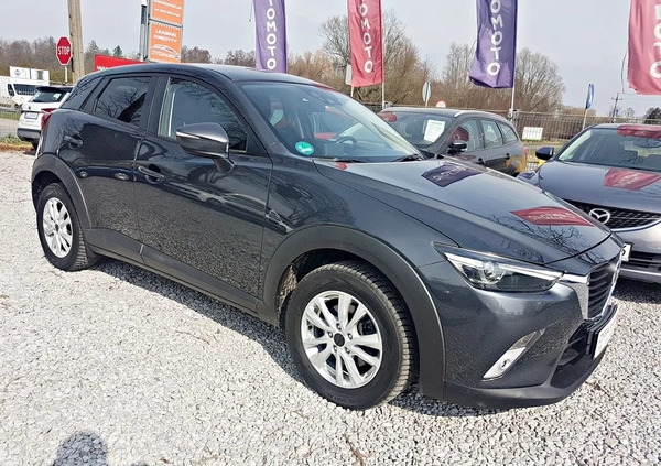 Mazda CX-3 cena 59900 przebieg: 65000, rok produkcji 2015 z Tczew małe 596